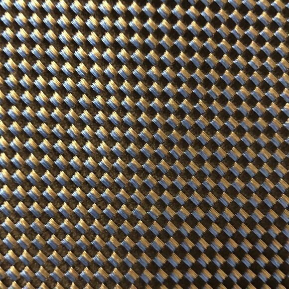 Michael Kors Blue Light/Dark Brown Silk Tie - Picture 4 of 4